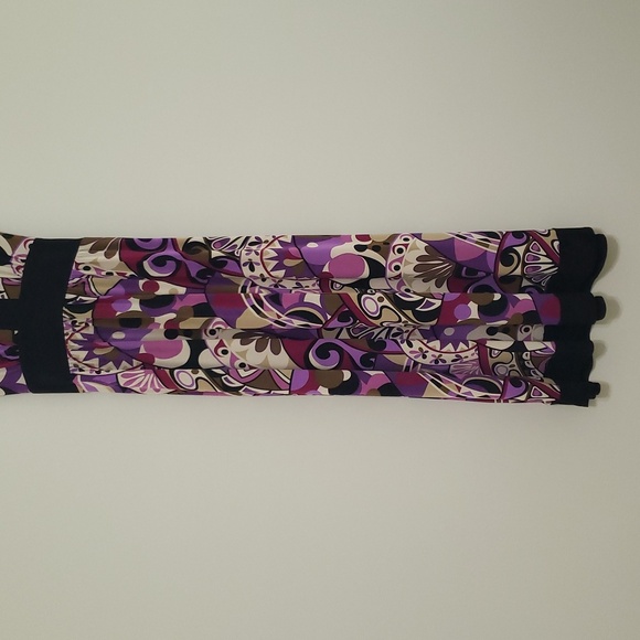 Vintage Y2k 90s Sleeveless Maxi Dress 6 Black Purple Earthy Jewel Tone Boho - Picture 3 of 16